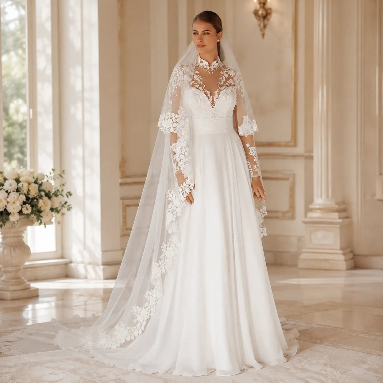 Abriana wedding dress product view 2 | ForeverSolesBride