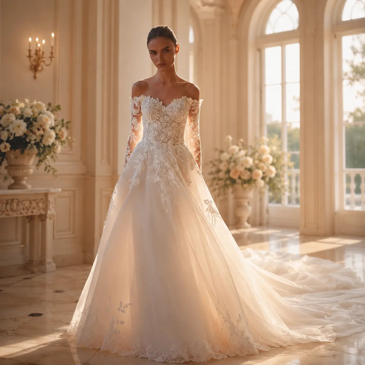 Adair wedding dress product view 2 | ForeverSolesBride