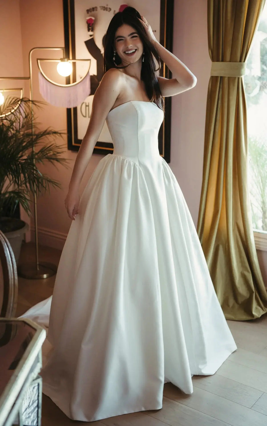 Adele Sy8274 wedding dress hero front view | ForeverSolesBride