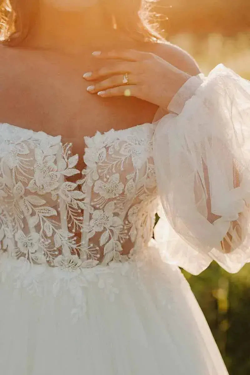 Adelina wedding dress product view 5 | ForeverSolesBride