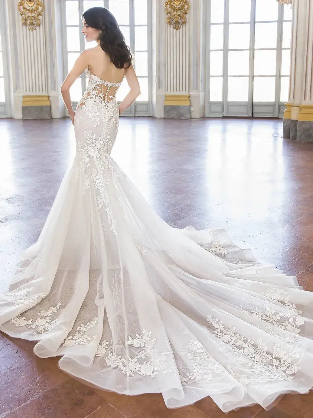 Aglaia wedding dress product view 2 | ForeverSolesBride