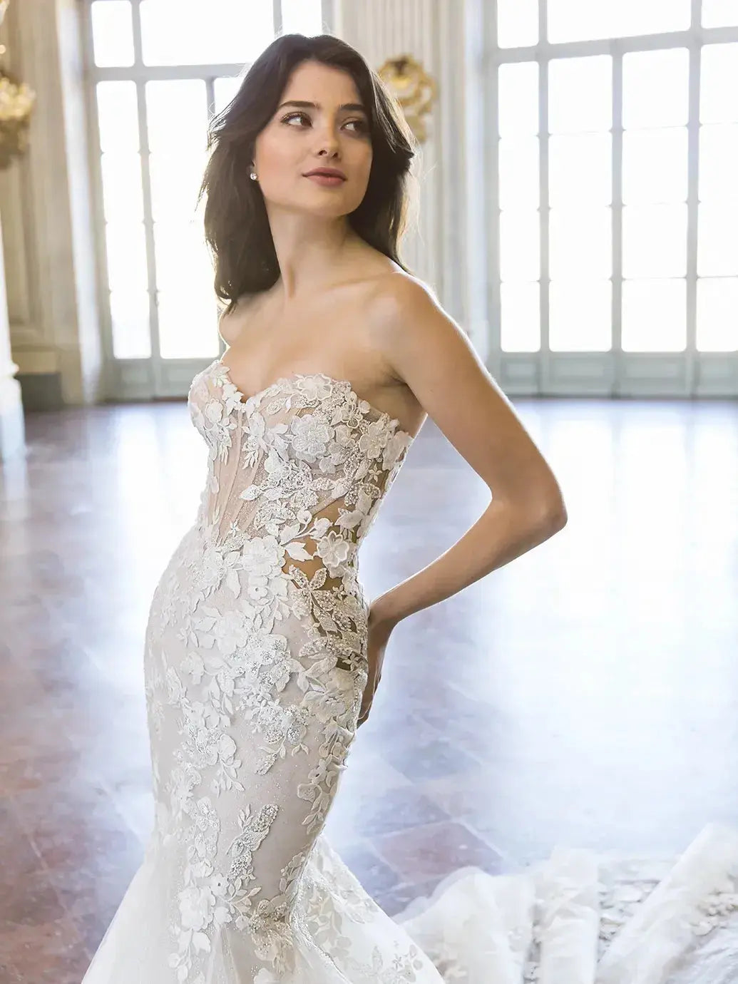 Aglaia wedding dress product view 3 | ForeverSolesBride