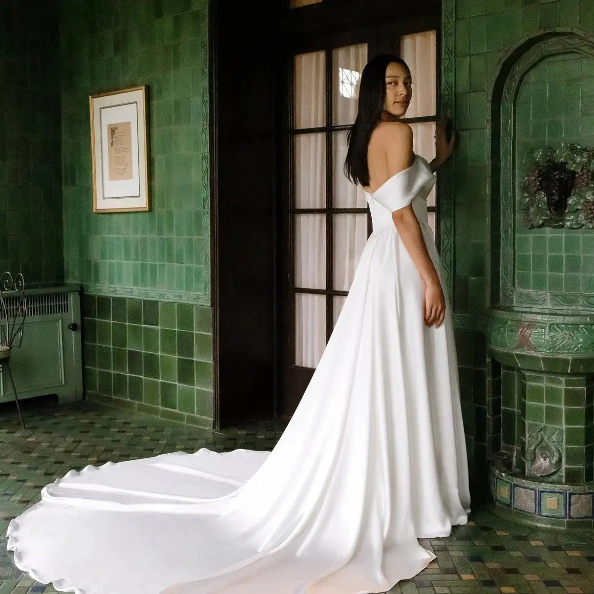 Alara wedding dress product view 2 | ForeverSolesBride