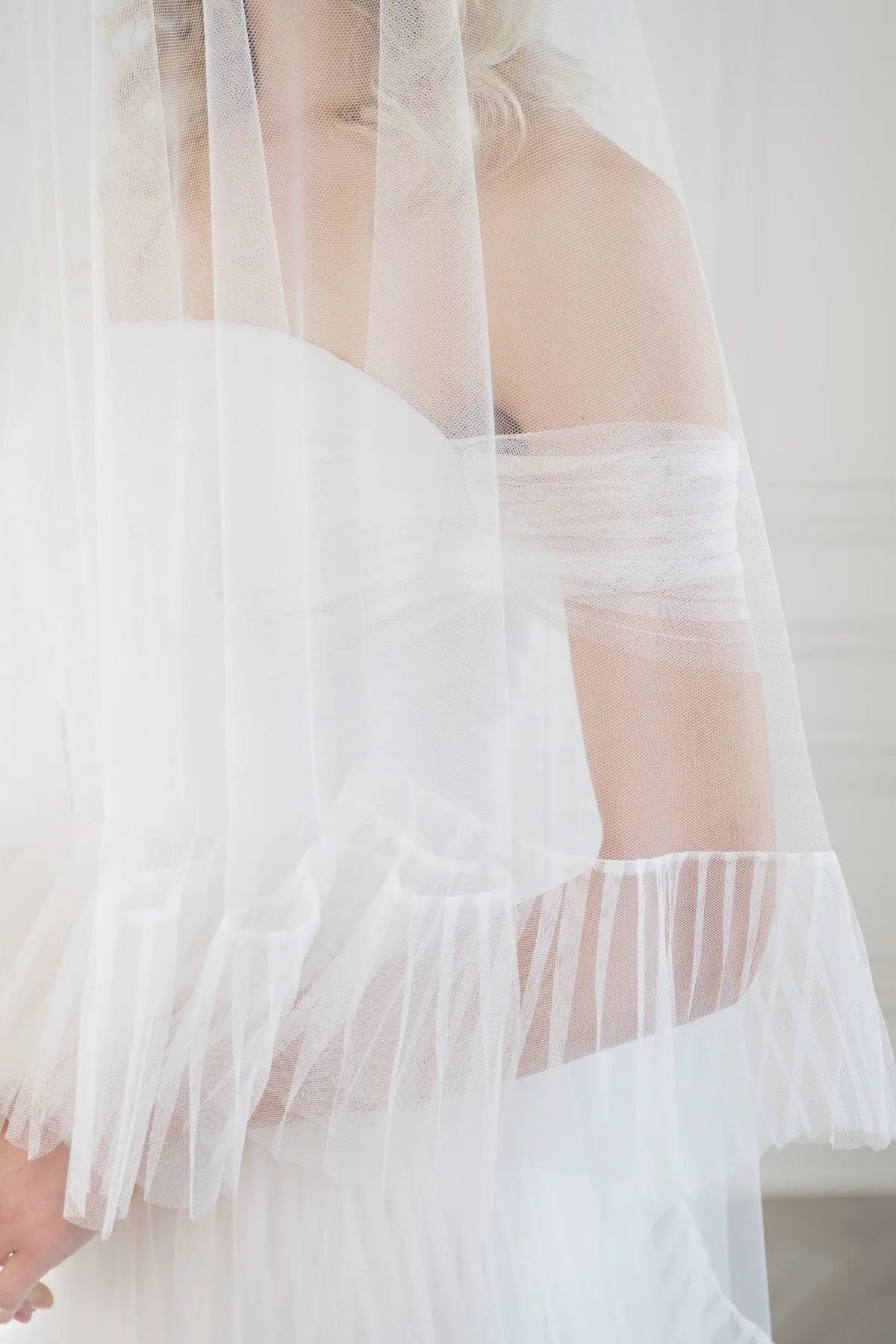 Amelia Tulle wedding dress product view 4 | ForeverSolesBride