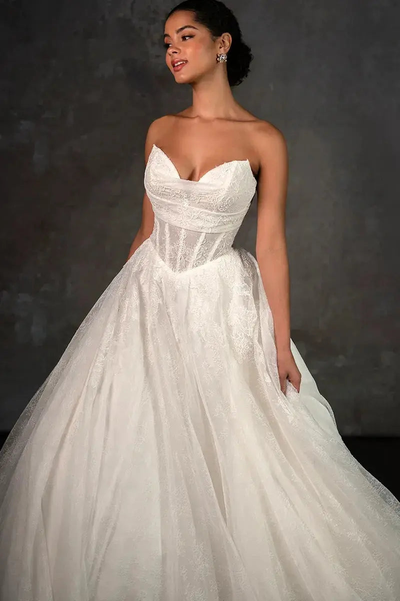 Athena wedding dress product view 4 | ForeverSolesBride