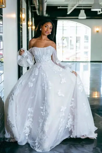 Aurelia wedding dress product view 2 | ForeverSolesBride