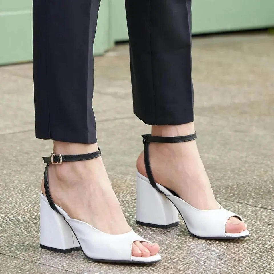 Blue bridal wedding shoes product view 7 | ForeverSolesBride