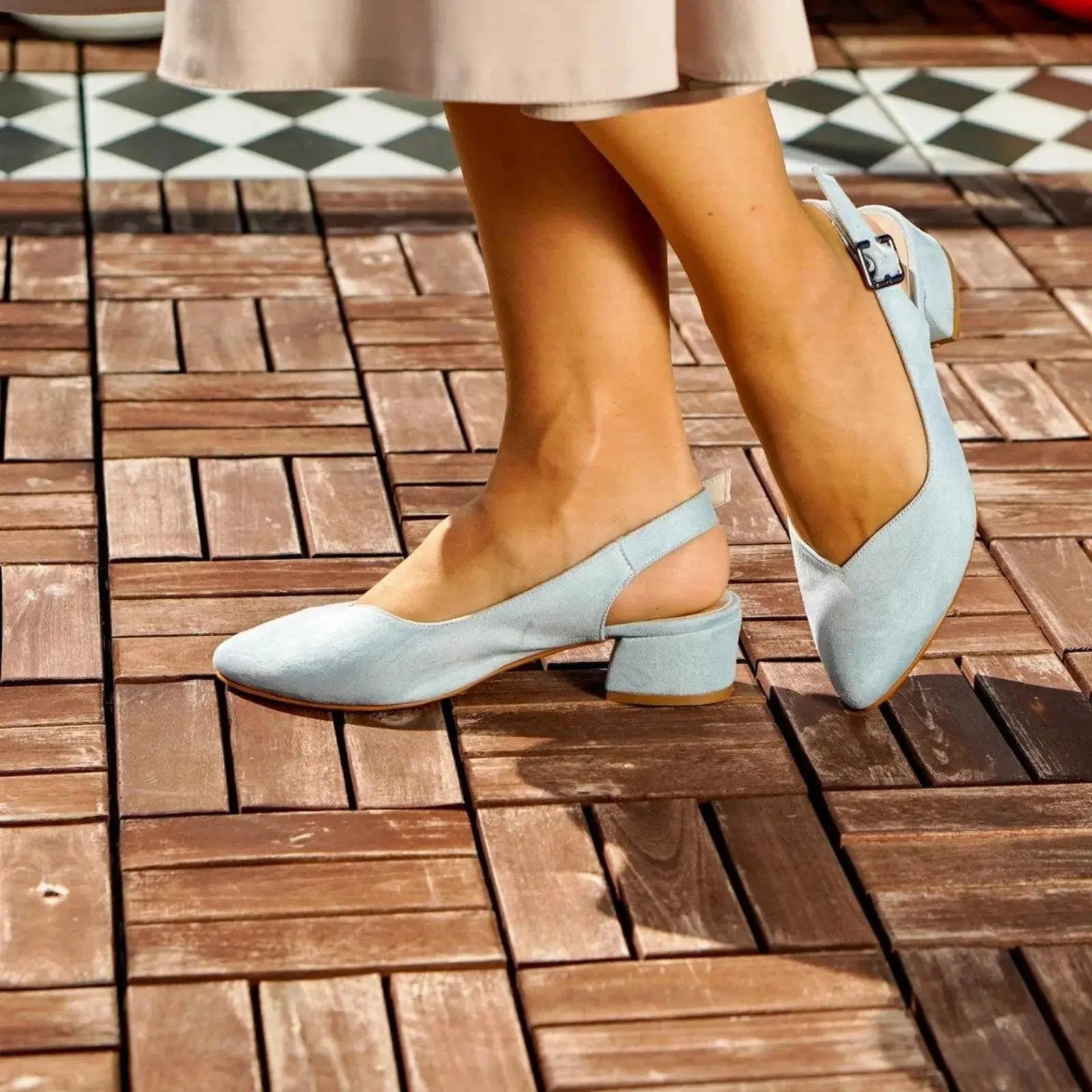 ForeverSoles Blue Flat Shoes,Wedding Flat Shoes for women, elegant wedding and party shoes