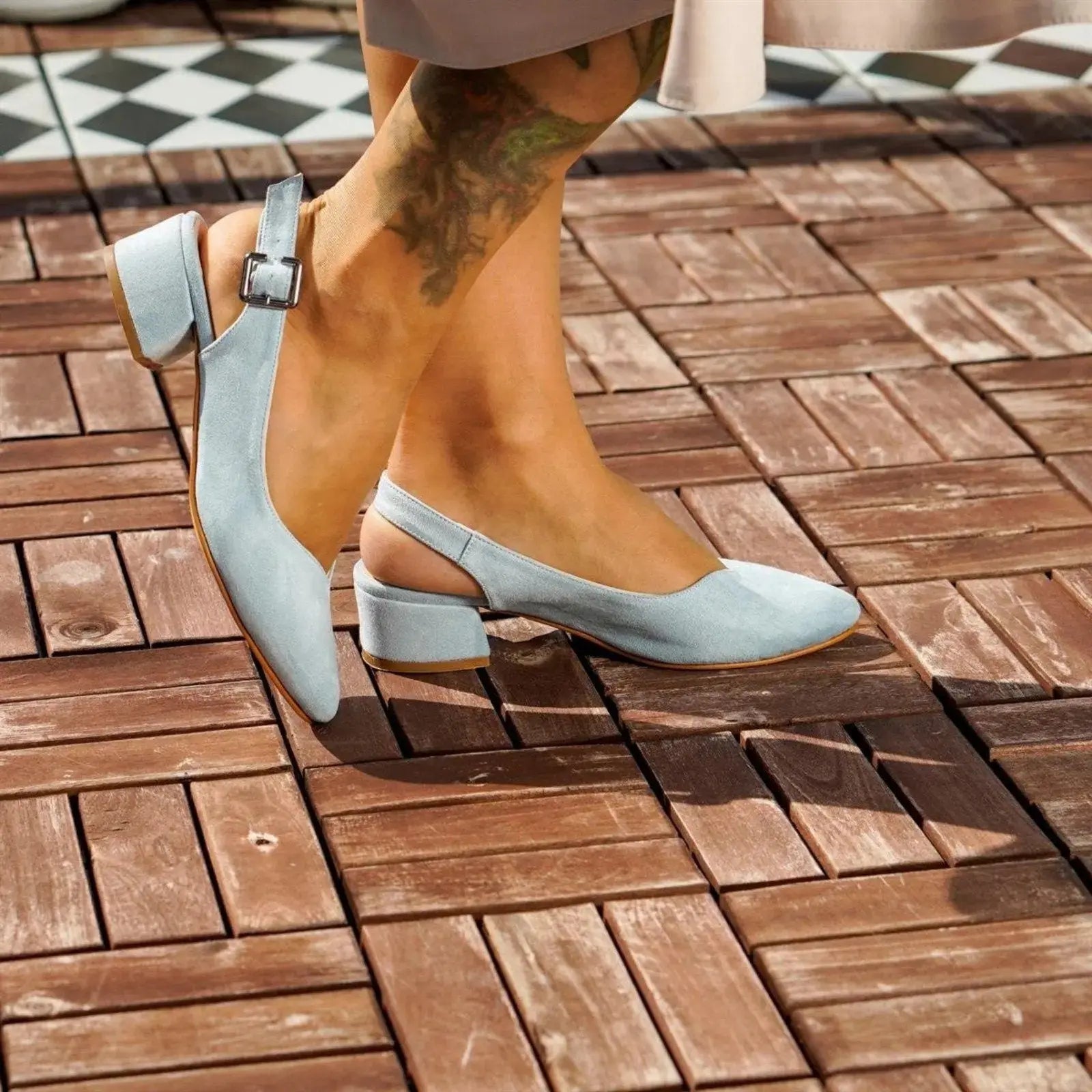 ForeverSoles Blue Flat Shoes,Wedding Flat Shoes for women, elegant wedding and party shoes