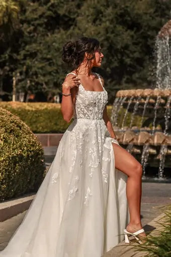 Bluebell wedding dress product view 4 | ForeverSolesBride