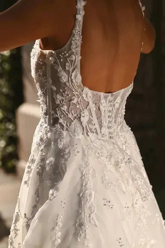 Bluebell wedding dress product view 9 | ForeverSolesBride