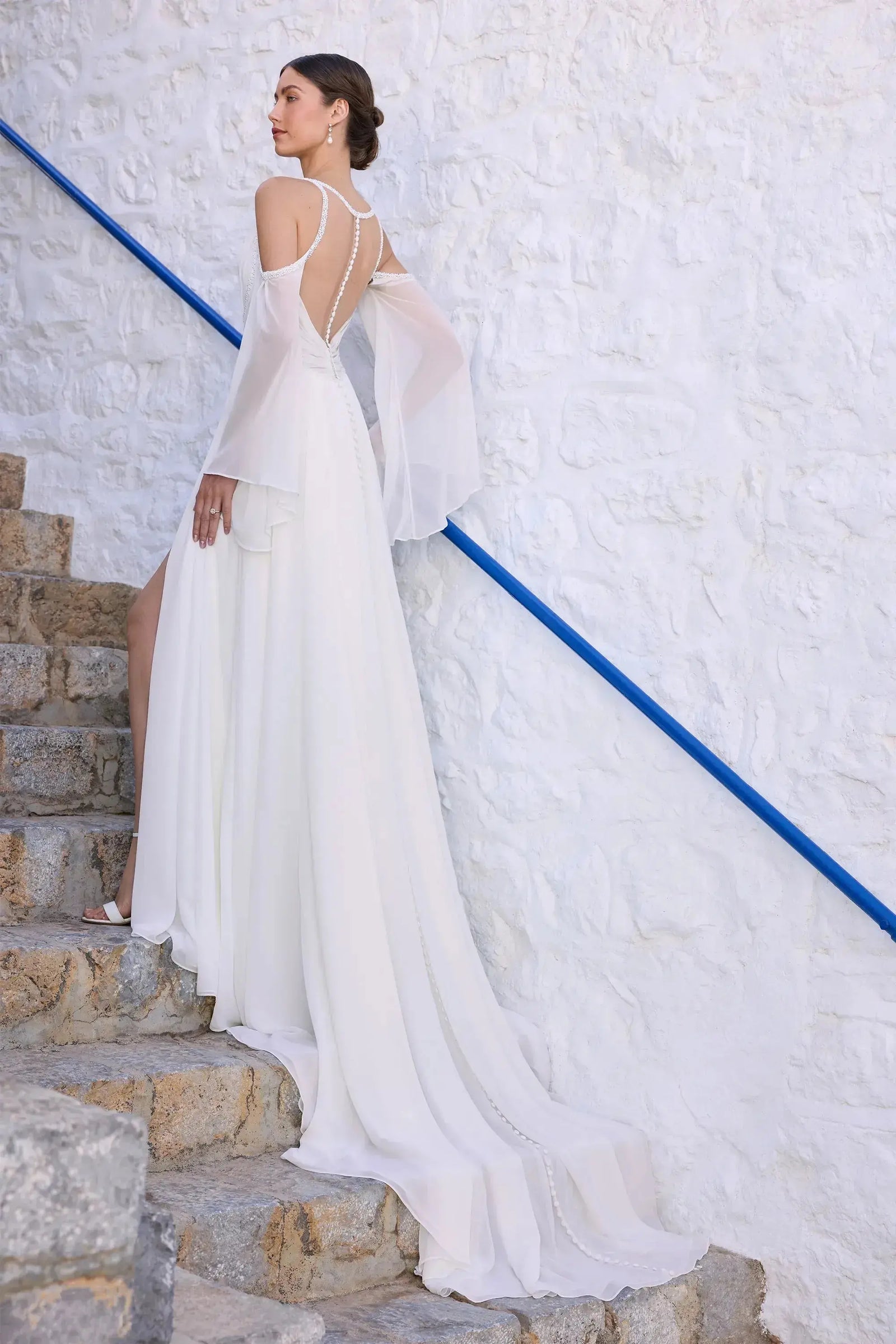 Boho Bride wedding dress product view 3 | ForeverSolesBride