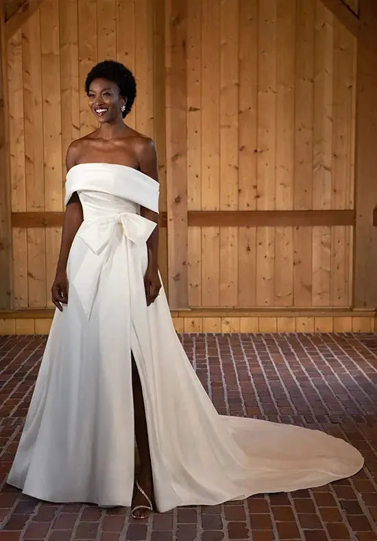Bridget wedding dress product view 4 | ForeverSolesBride