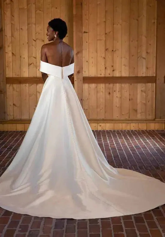 Bridget wedding dress product view 6 | ForeverSolesBride