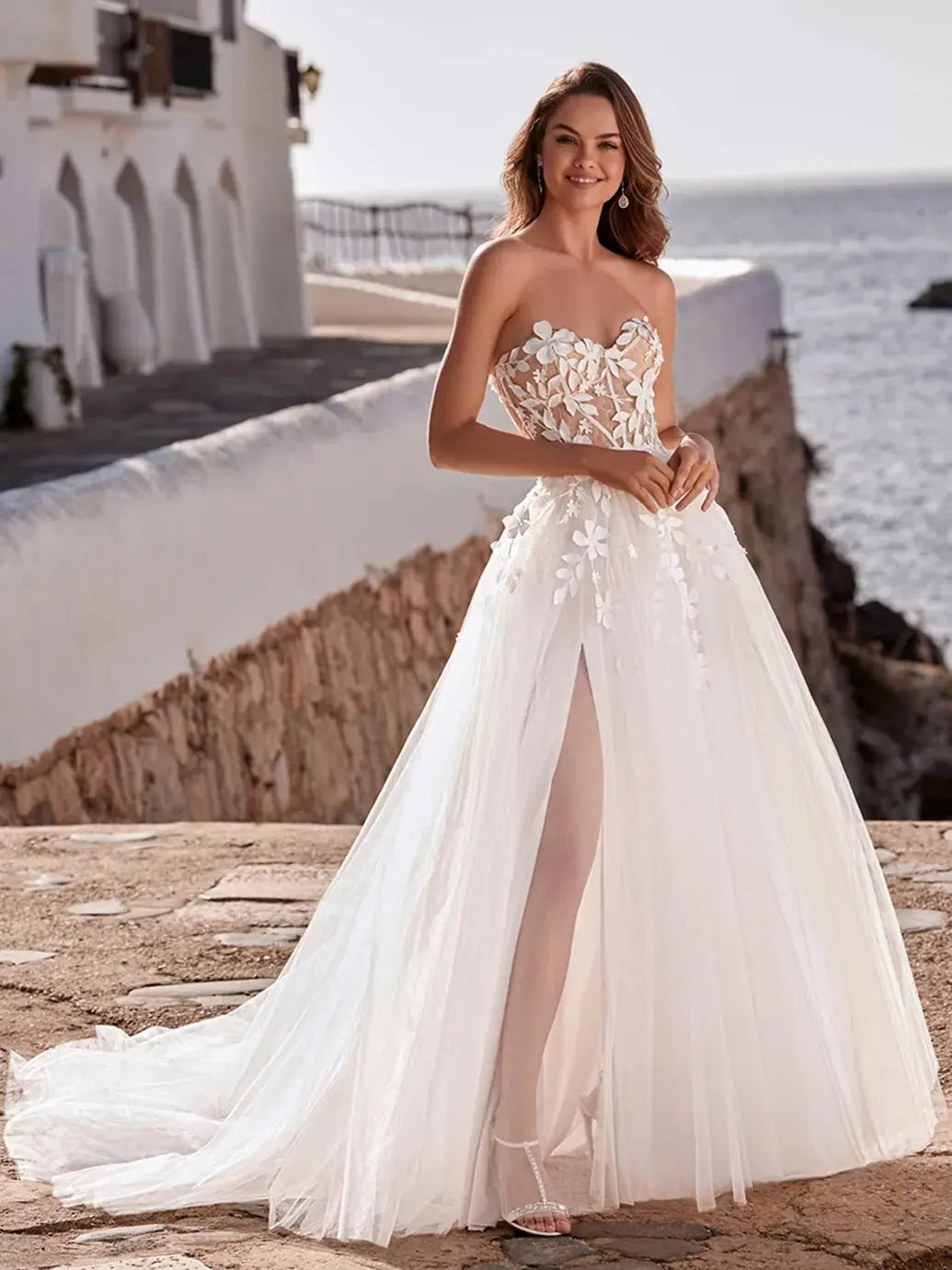 Dream wedding dress hero front view | ForeverSolesBride