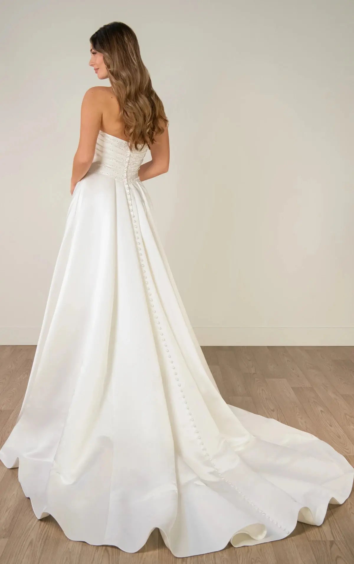 Evie Sy8318 wedding dress product view 6 | ForeverSolesBride