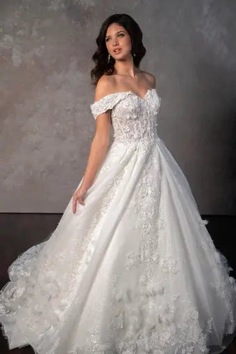 Floriana wedding dress product view 2 | ForeverSolesBride