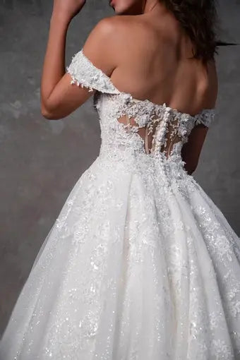Floriana wedding dress product view 5 | ForeverSolesBride