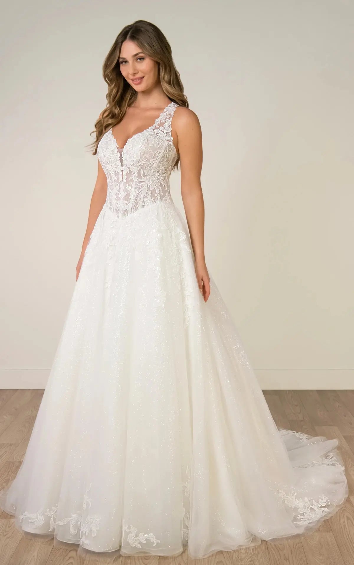 Hallie Sy8314 wedding dress product view 7 | ForeverSolesBride