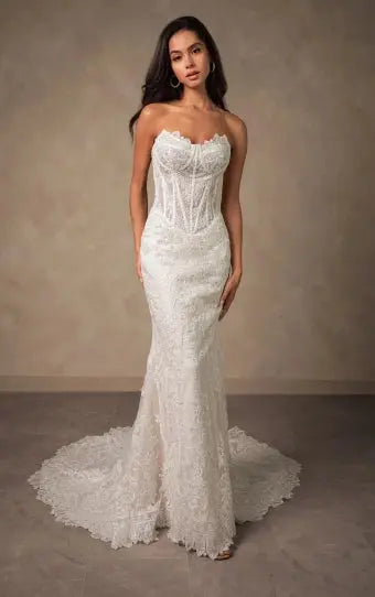 Muse wedding dress product view 2 | ForeverSolesBride