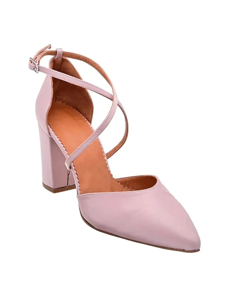 Navy bridal wedding shoes product view 5 | ForeverSolesBride