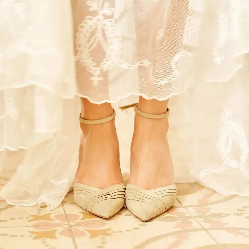 ForeverSoles Tilda Aegean Wedding Shoes for women, elegant wedding and party shoes