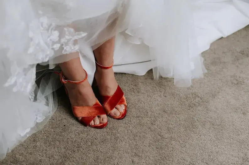 ForeverSoles Wedding Shoes Block Heels for women, elegant wedding and party shoes