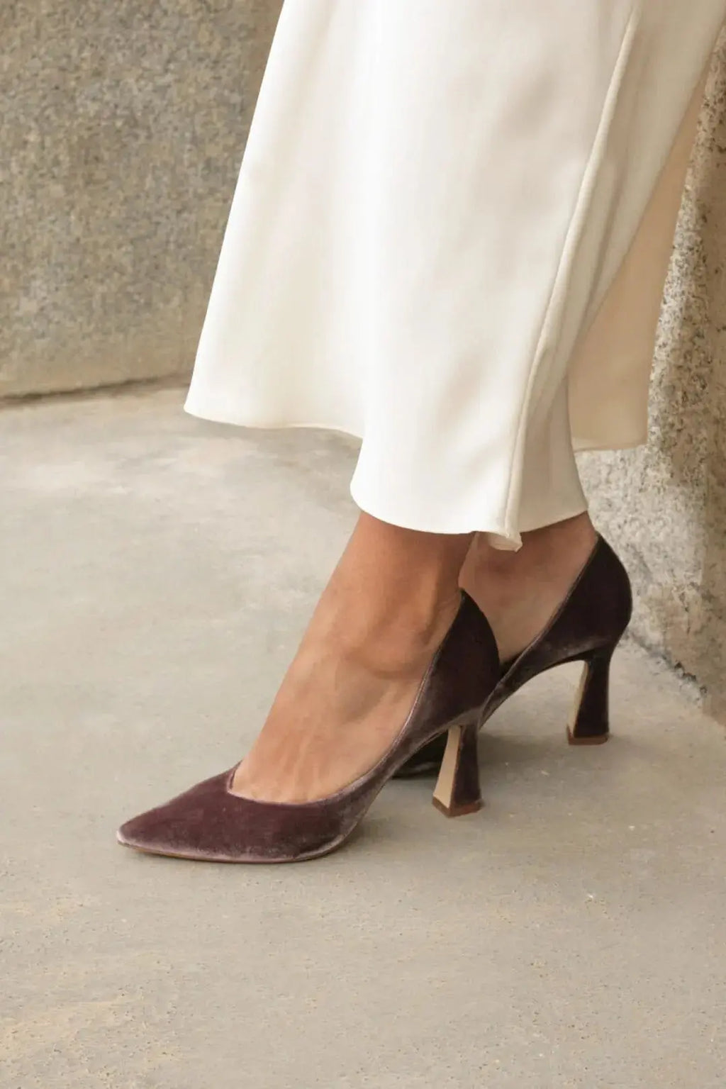 ForeverSoles Wedding Shoes, Green Velvet Heels for women, elegant wedding and party shoes
