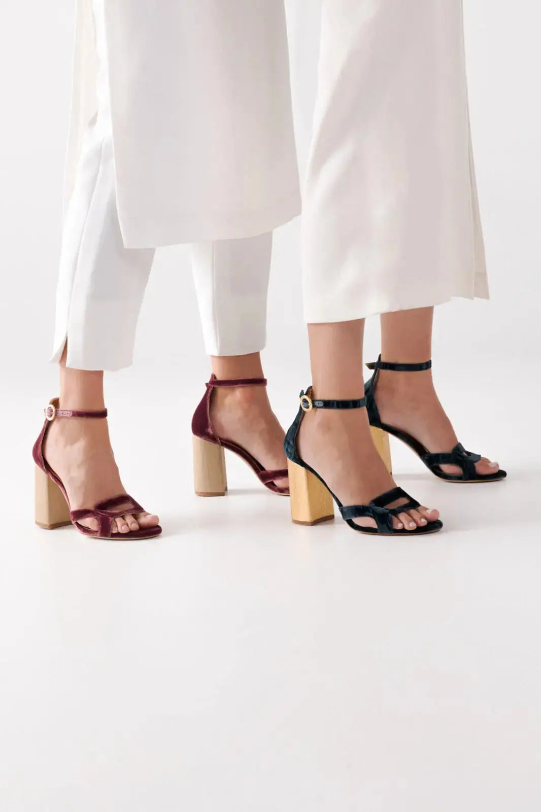 Wine Velvet maxi dress product view 2 | ForeverSolesBride