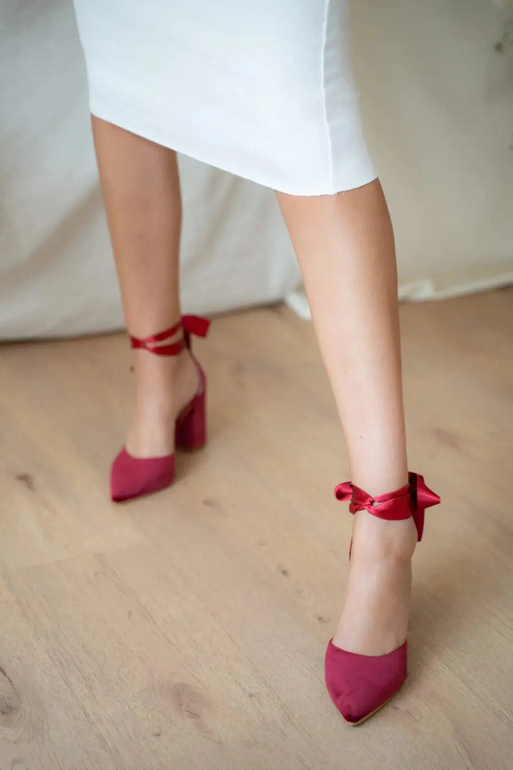 ForeverSoles Zapatos De Novia Con Lazada for women, elegant wedding and party shoes