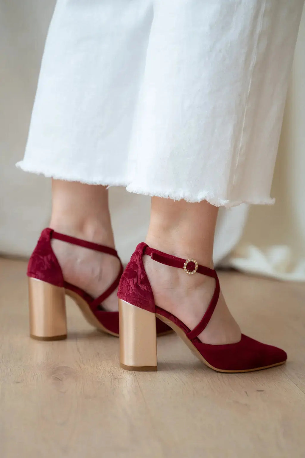 ForeverSoles Zapatos De Novia Con Lazada for women, elegant wedding and party shoes